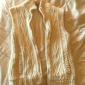 White Knit Vest